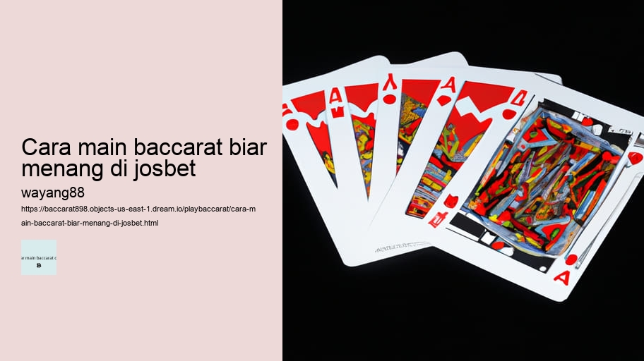 cara main baccarat biar menang di josbet