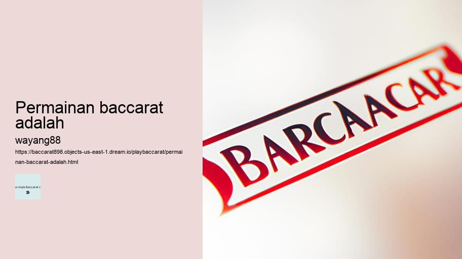 permainan baccarat adalah