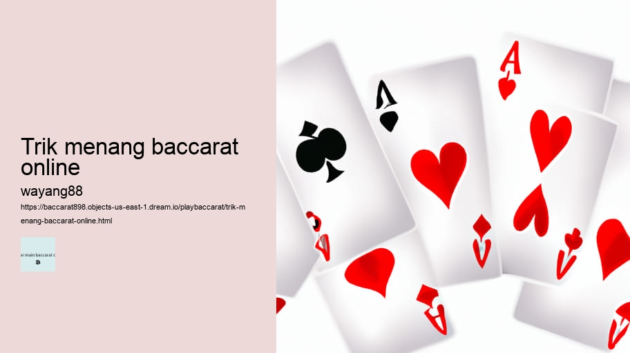 trik menang baccarat online
